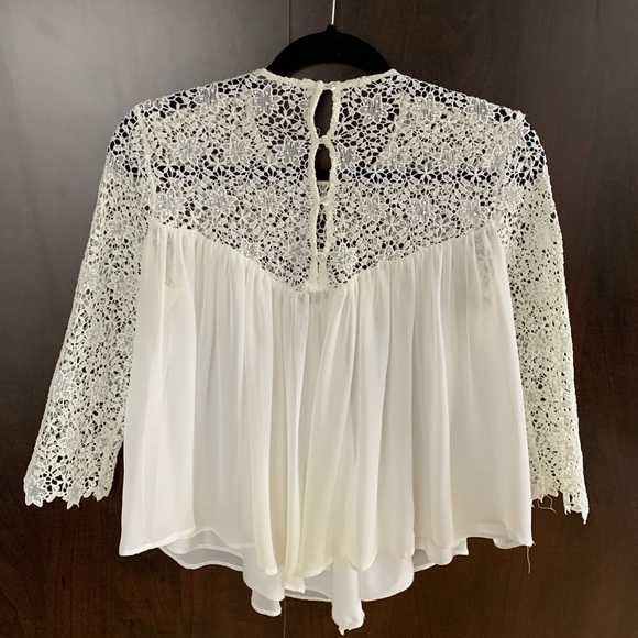 Loose crochet blouse - Picture 2 of 2